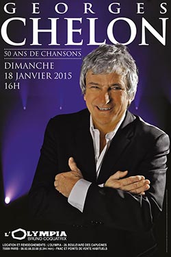 Georges Chelon à l'Olympia