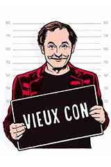 « Vieux con » Christophe Alévèque