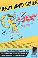 Le tour du monde en 180 vannes – Henry-David Cohen