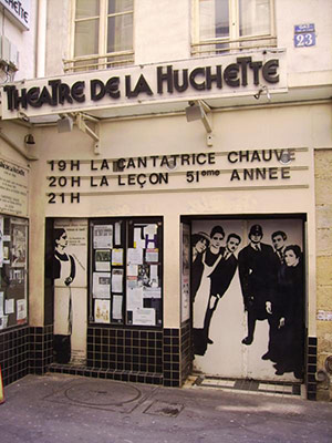 Visite du théâtre de la Huchette